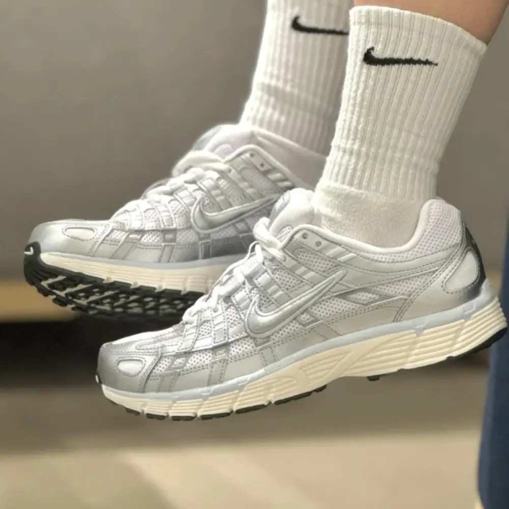 Giày Nike P-6000 ‘Blue Tint Metallic Silver’ BV1021-106 - Ảnh 4