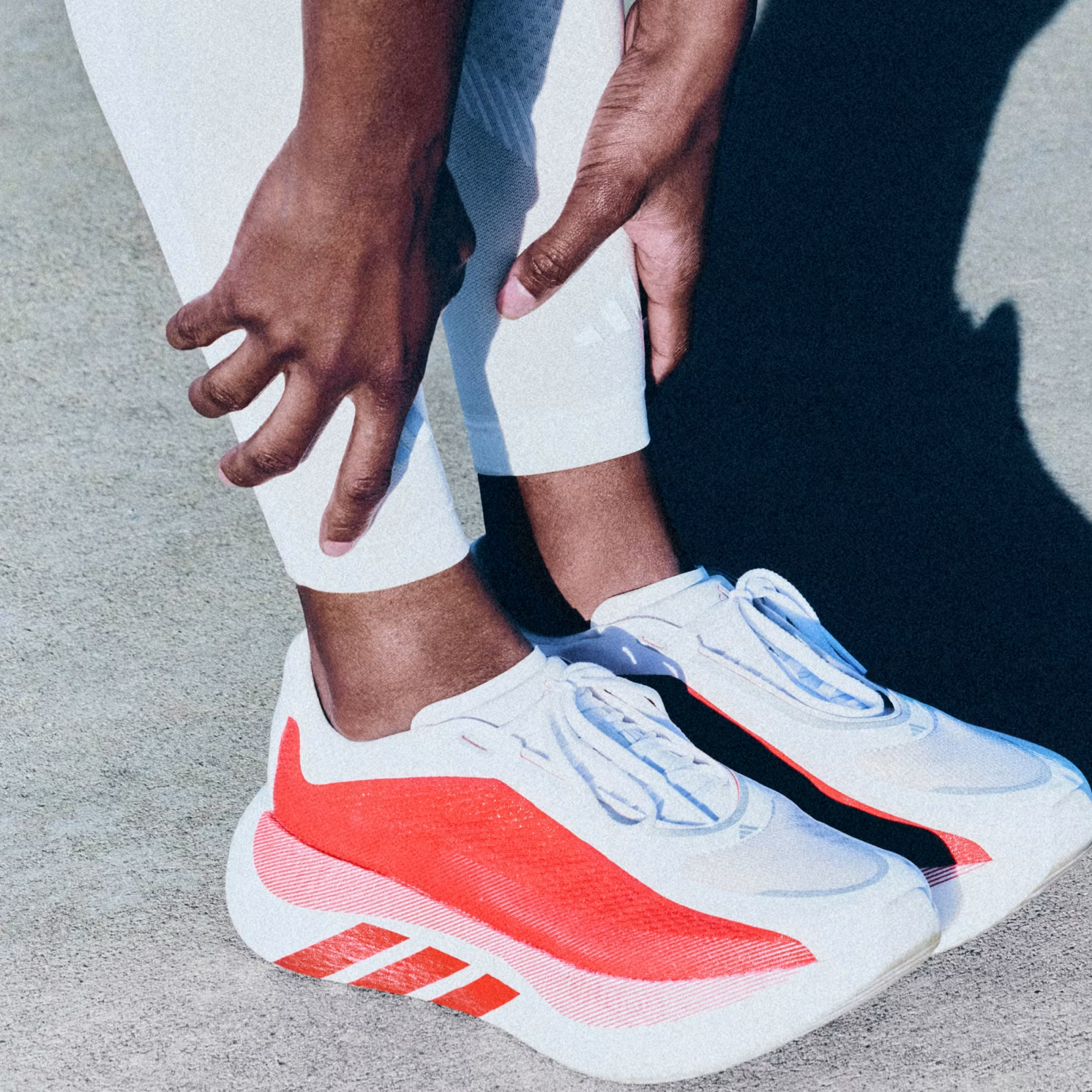 Alternative view of Giày Adidas HYPERBOOST EDGE 'Cloud White' KI1913