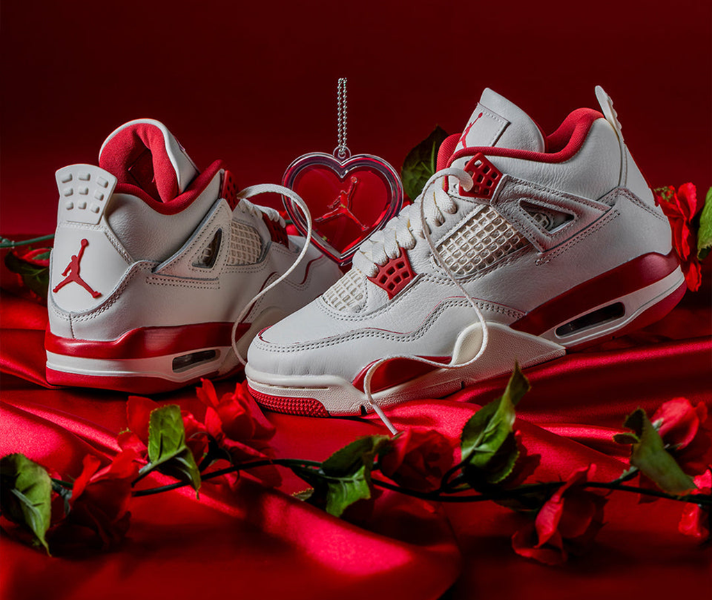 Giày Nike Air Jordan 4 Retro ‘Valentine’s Day’ HV0823-108 - Ảnh 6