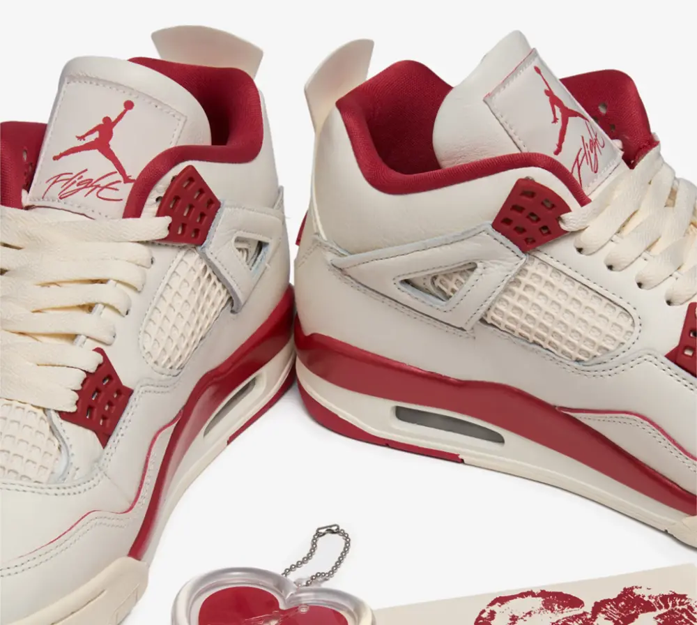 Giày Nike Air Jordan 4 Retro ‘Valentine’s Day’ HV0823-108 - Ảnh 7