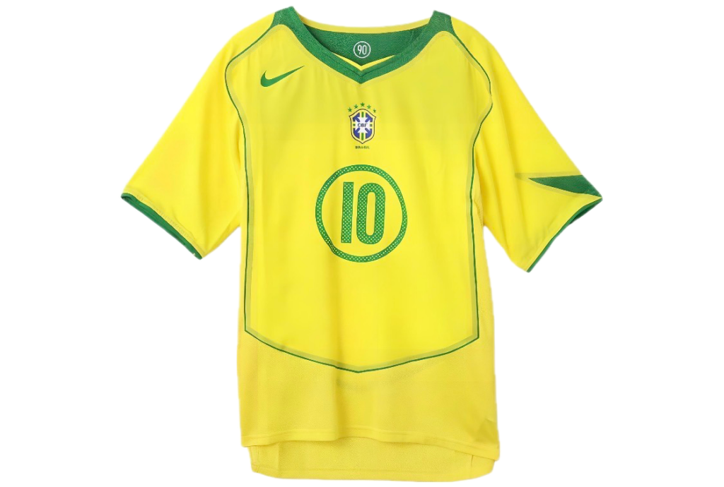 Áo Nike Brazil 2004 Total 90 Reissue ‘Yellow Green’ IF2941-731