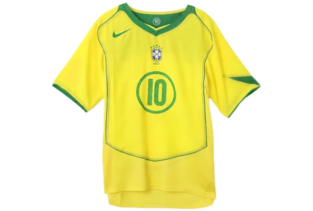 Áo Nike Brazil 2004 Total 90 Reissue ‘Yellow Green’ IF2941-731