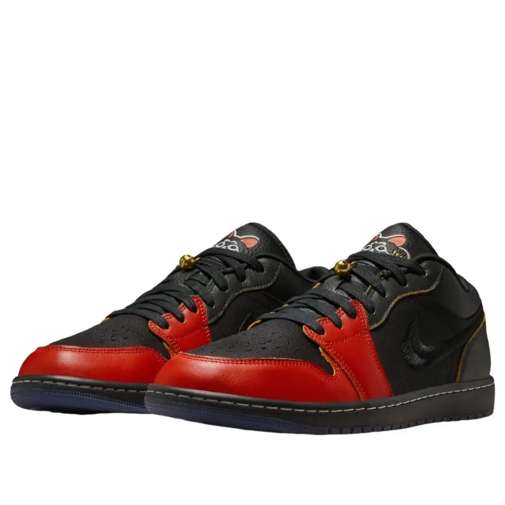 Giày Nike Air Jordan 1 Low 'Lucky Cat' IQ3460-010 - Ảnh 3