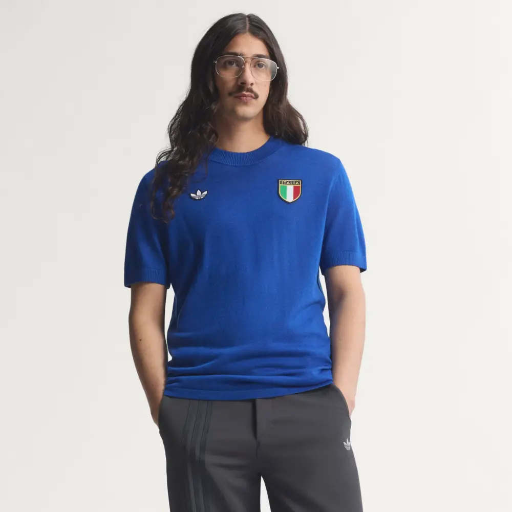 Áo adidas Italy 70s Jersey ‘Royal Blue’ JN3706 - Ảnh 3