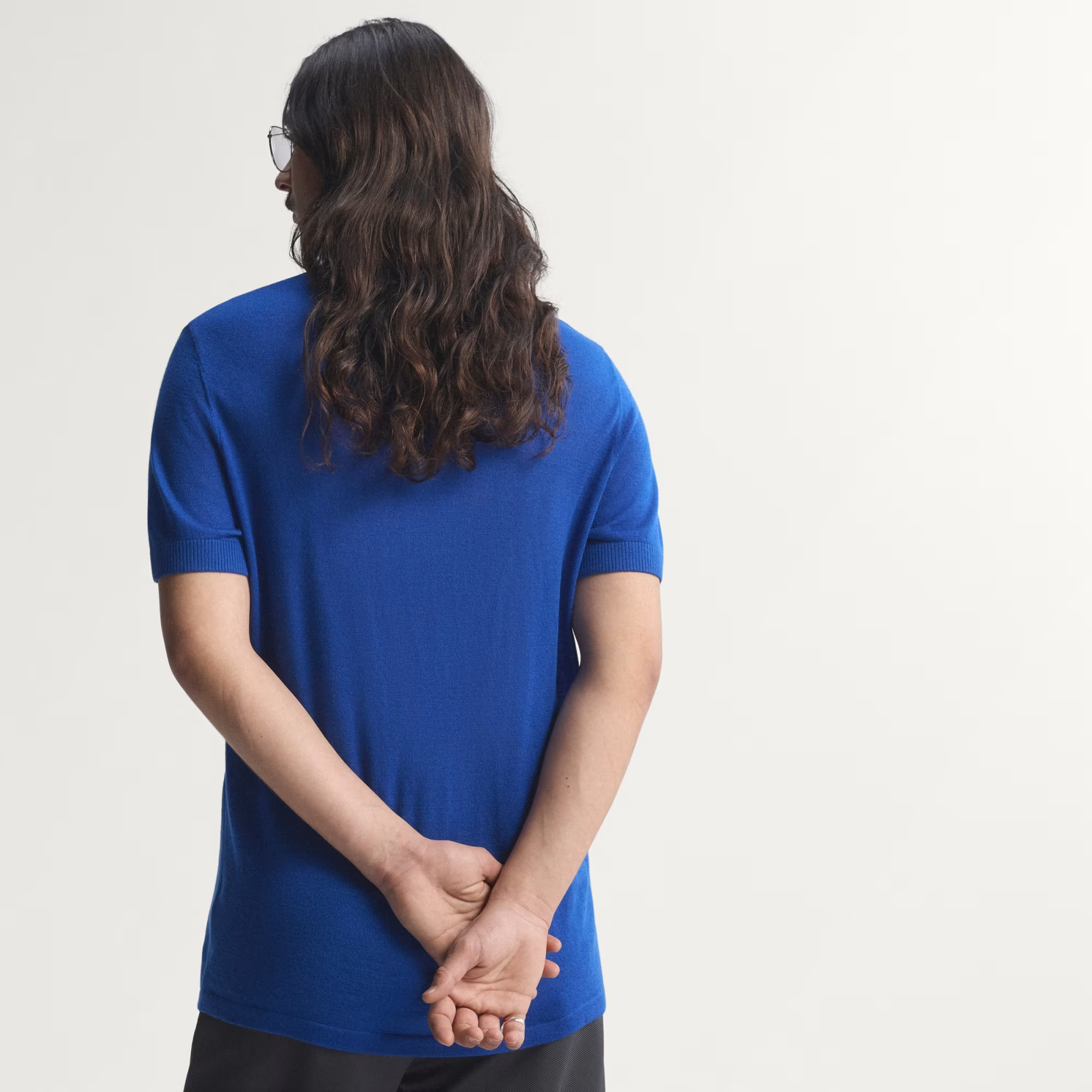 Alternative view of Áo adidas Italy 70s Jersey ‘Royal Blue’ JN3706