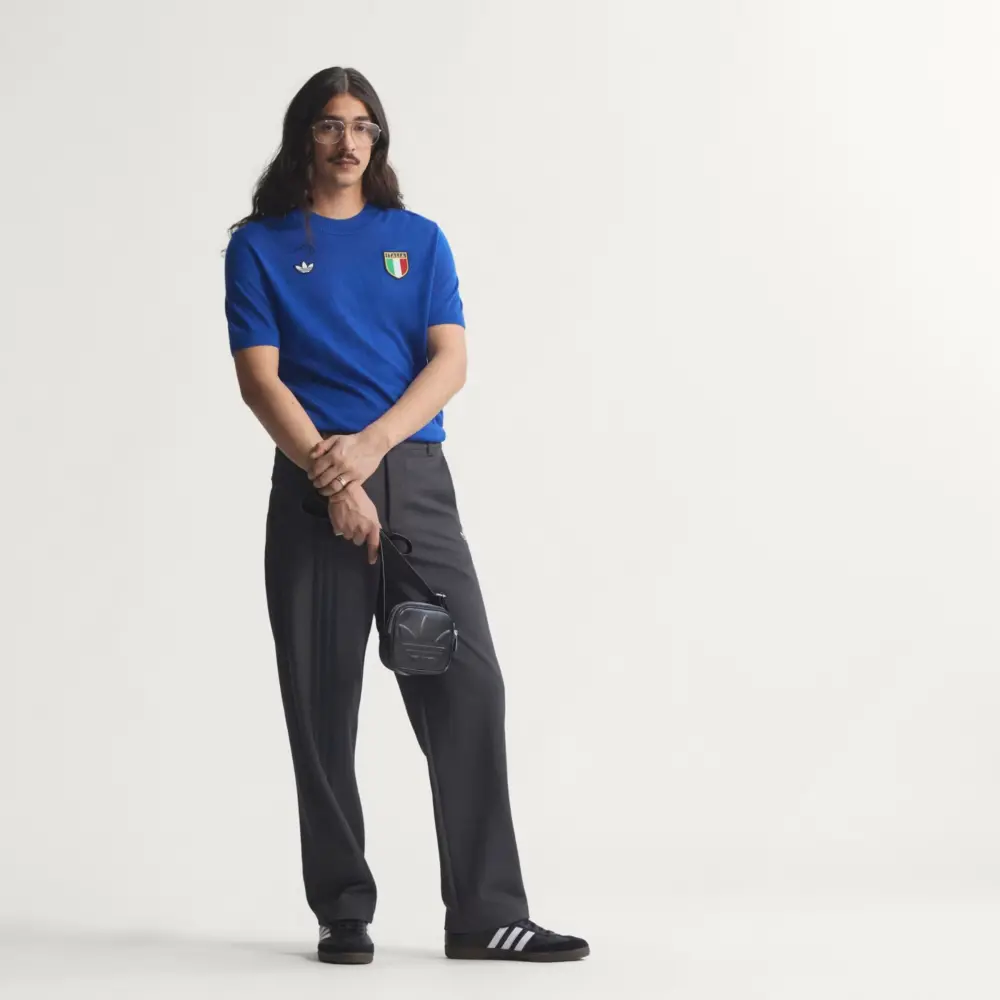 Áo adidas Italy 70s Jersey ‘Royal Blue’ JN3706 - Ảnh 4
