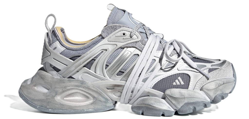 Giày Adidas XLG Runner Deluxe 'Gray' JR9633