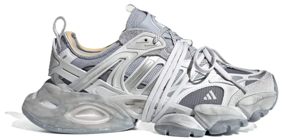 Giày Adidas XLG Runner Deluxe 'Gray' JR9633