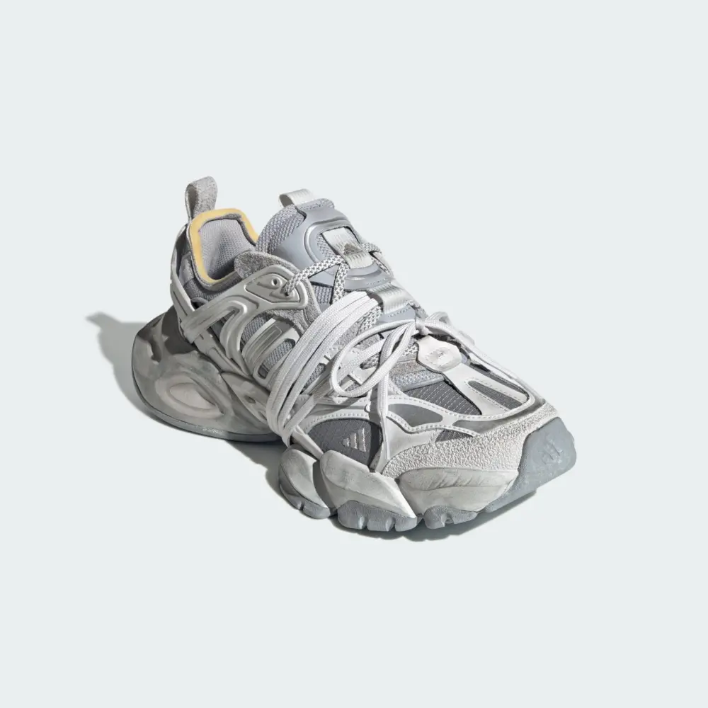 Giày Adidas XLG Runner Deluxe 'Gray' JR9633 - Ảnh 3