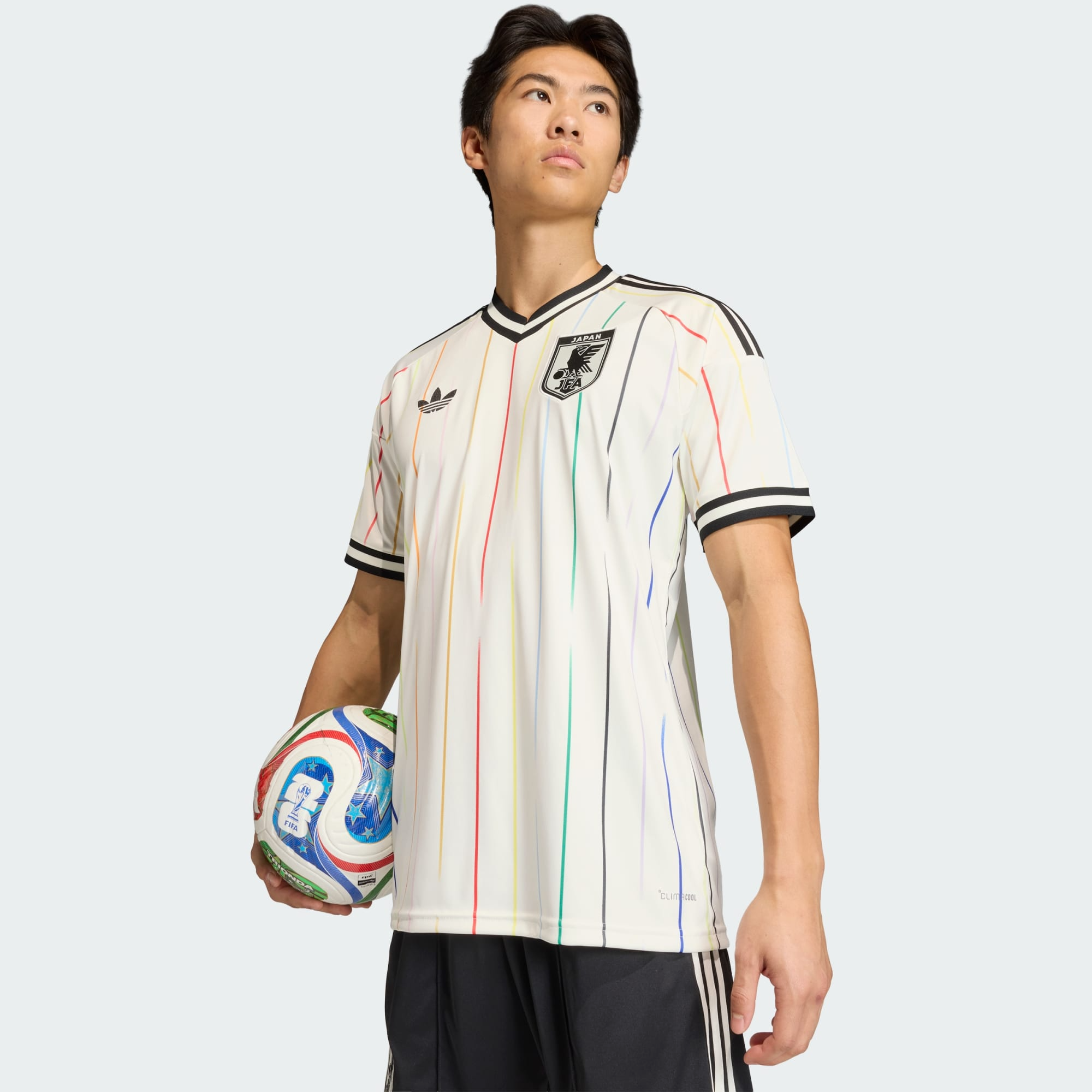 Áo Adidas Japan 26 Away Jersey 'Off White' JN1872 - Ảnh 3