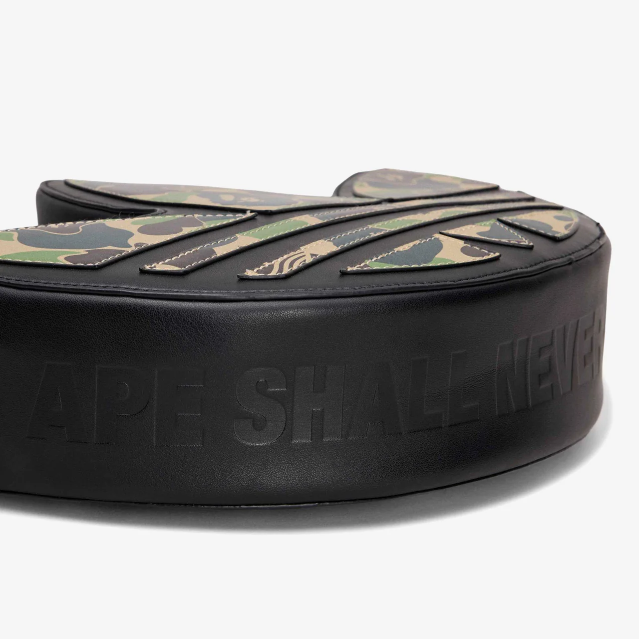 Túi Adidas x Bape Trefoil Shoulder Bag ‘Black’ KF4921 - Ảnh 4