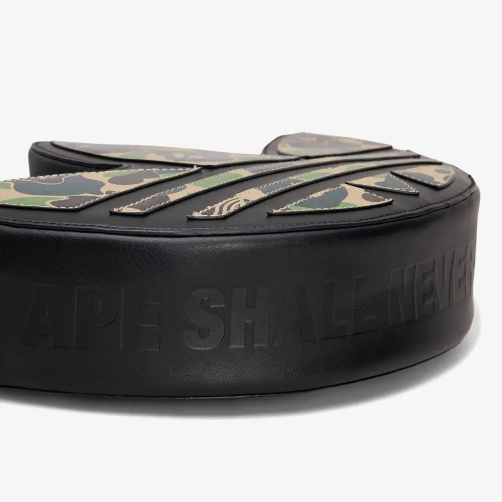 Túi Adidas x Bape Trefoil Shoulder Bag ‘Black’ KF4921 - Ảnh 4