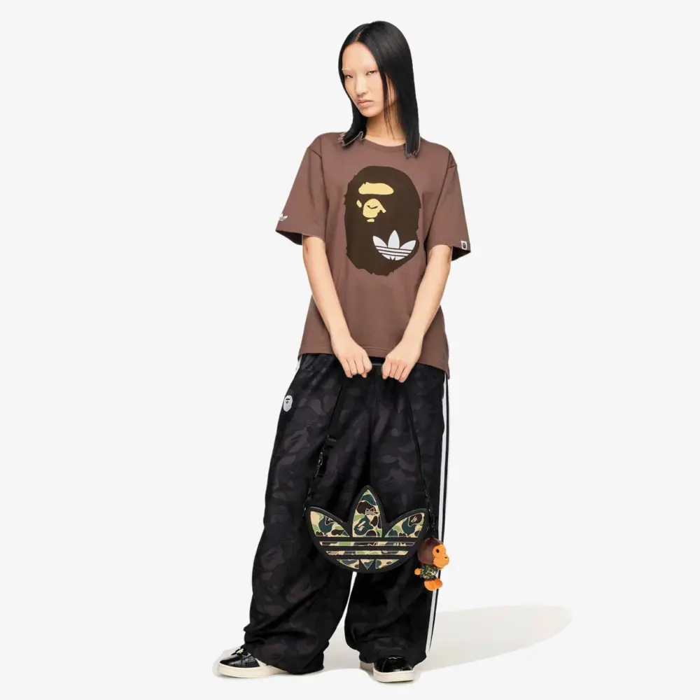 Túi Adidas x Bape Trefoil Shoulder Bag ‘Black’ KF4921 - Ảnh 7