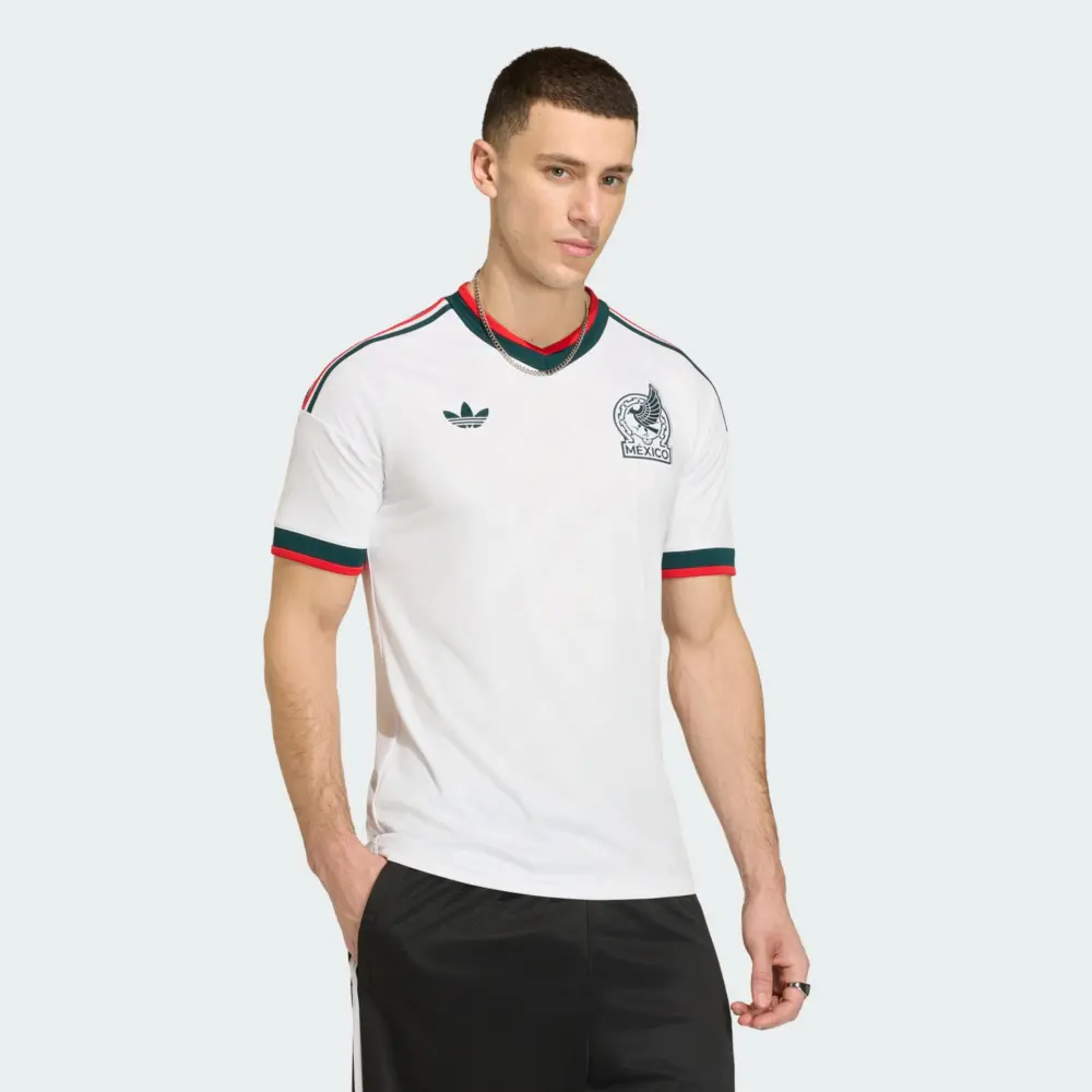 Áo Adidas Mexico 26 Away Jersey 'White' JY5538 - Ảnh 3