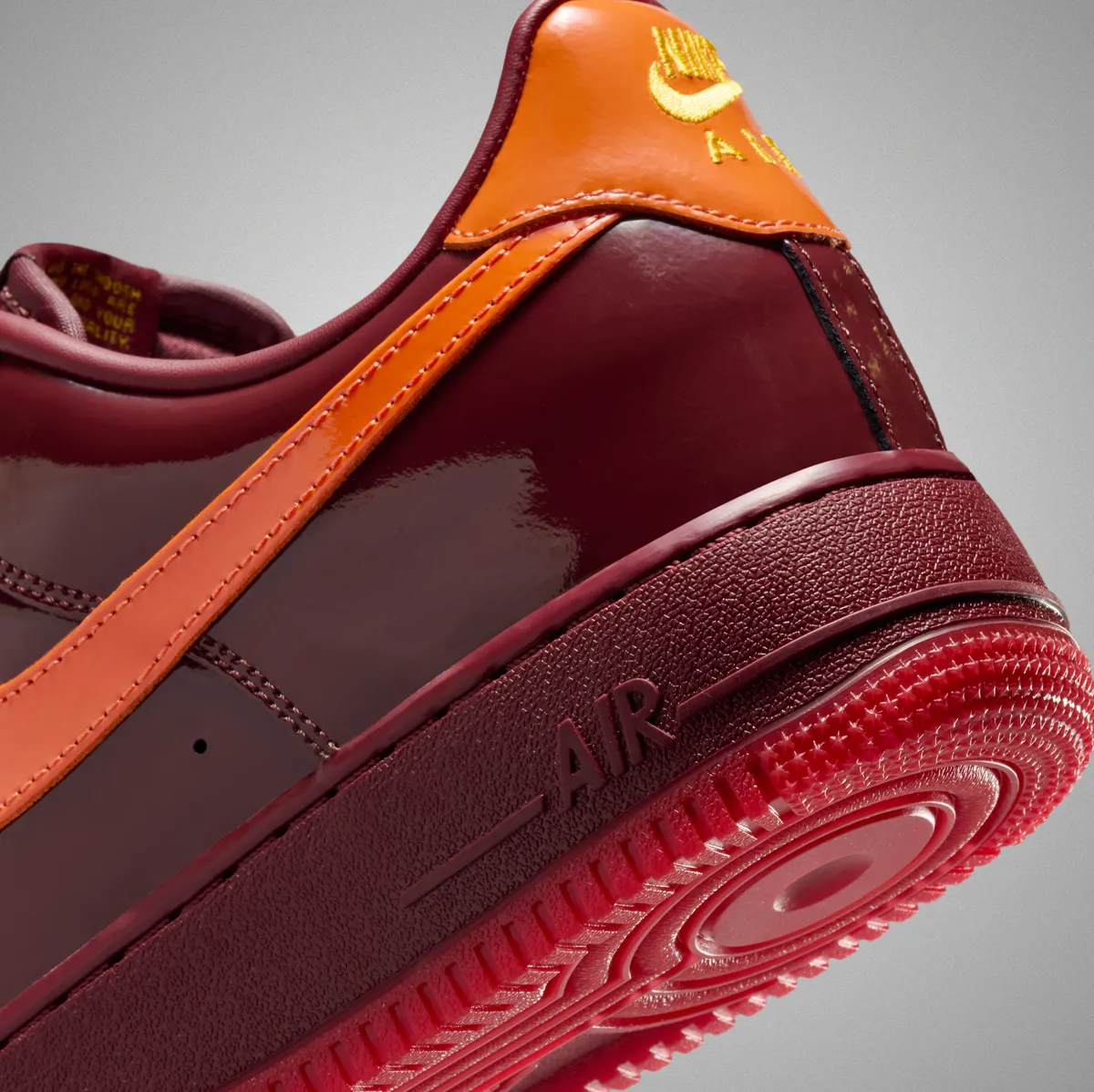 Alternative view of Giày Nike Air Force 1 Low 'Dark Team Red' IO4489-601