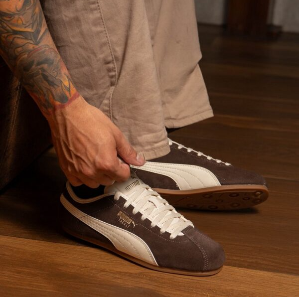 Giày Puma Tackle ‘Brown’ 404456-11 - Ảnh 3