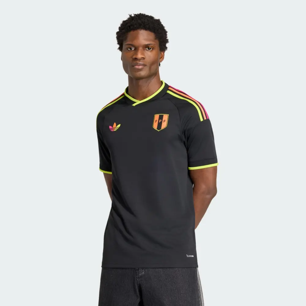 Áo Adidas Peru 26 Away Jersey 'Black' JL8660 - Ảnh 3