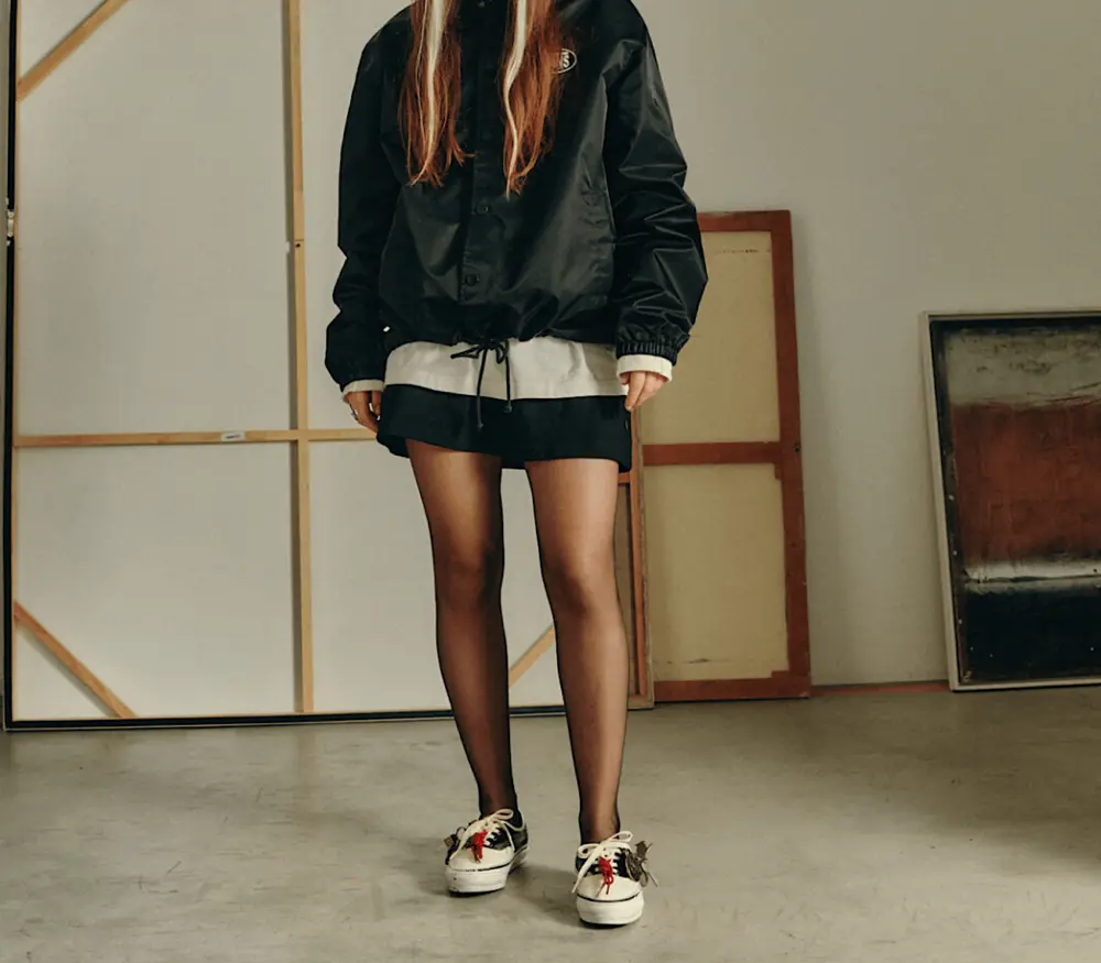 Alternative view of Giày Vans Premium Authentic ‘Black White’ VN000DB8MCG