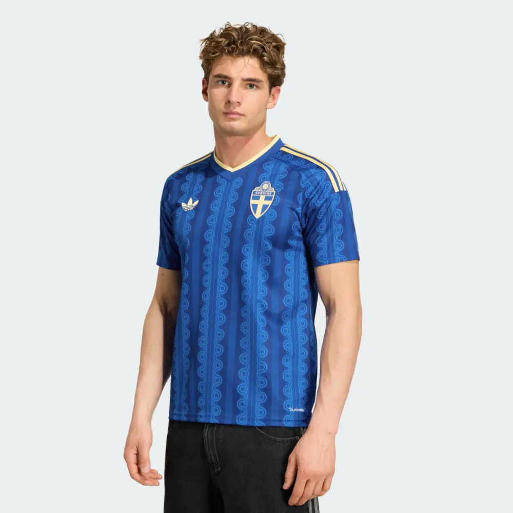 Áo Adidas Sweden 26 Away Jersey 'Royal Blue' JM5810 - Ảnh 3
