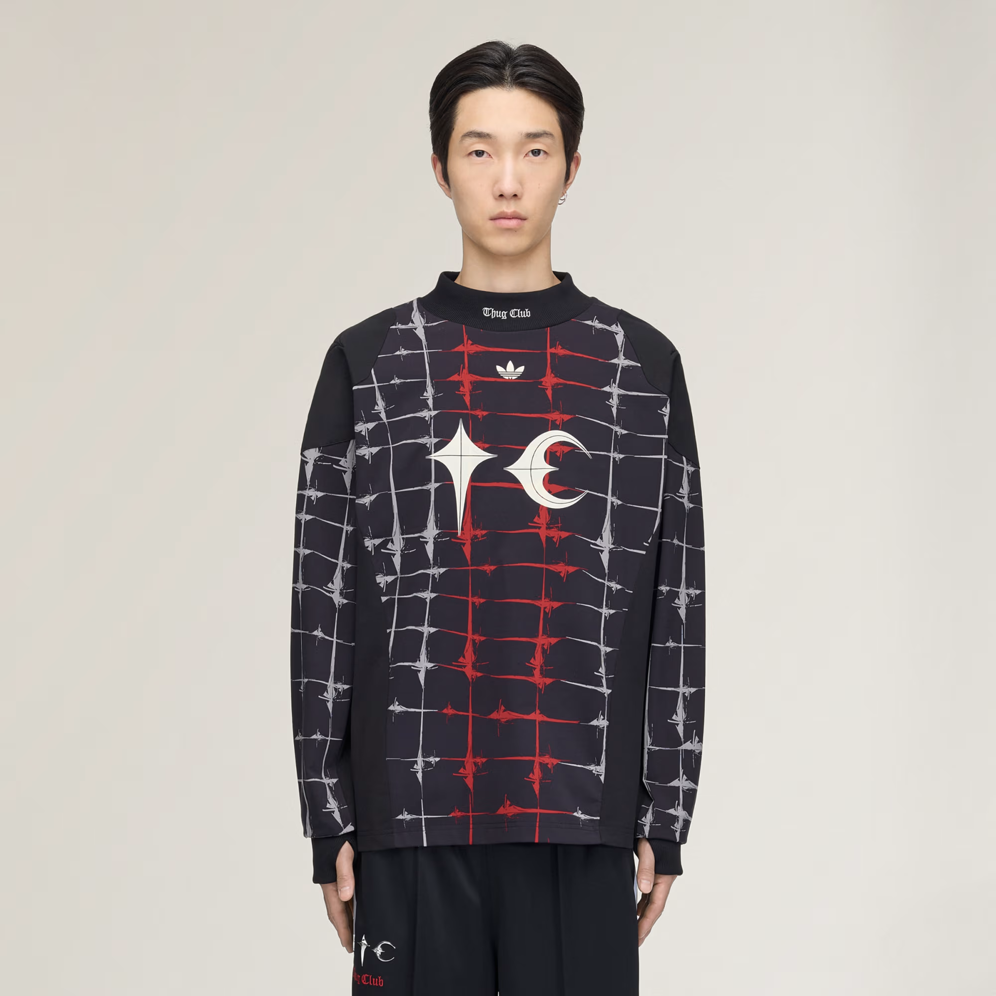 Alternative view of Áo Adidas THUG CLUB GOALIE 'Black' KF6913