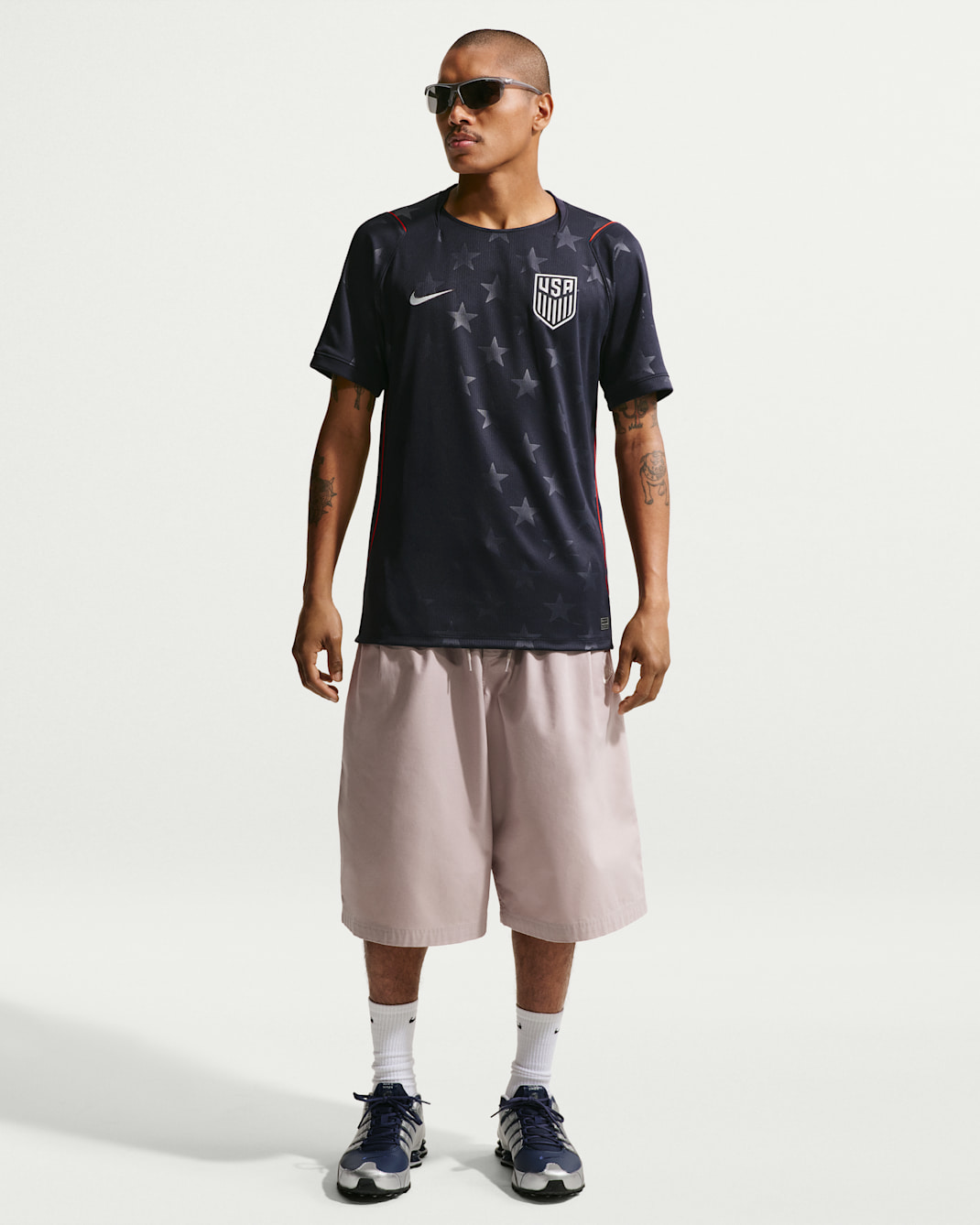 Alternative view of Áo Nike United States National Soccer Team Visiting 2026 Stadium 'Dark Obsidian' IB5395-475