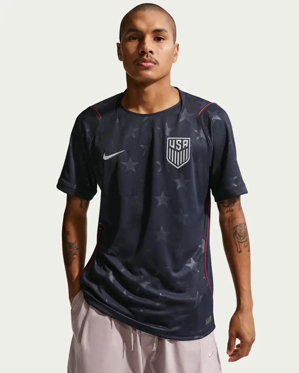 Áo Nike United States National Soccer Team Visiting 2026 Stadium 'Dark Obsidian' IB5395-475 - Ảnh 5