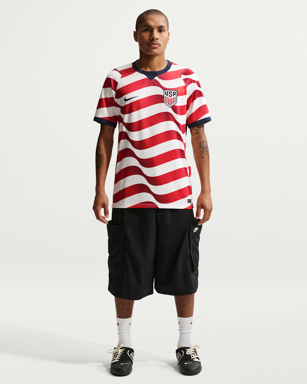 Alternative view of Áo Nike USMNT 2026 Stadium Home 'Sail' IB5339-133