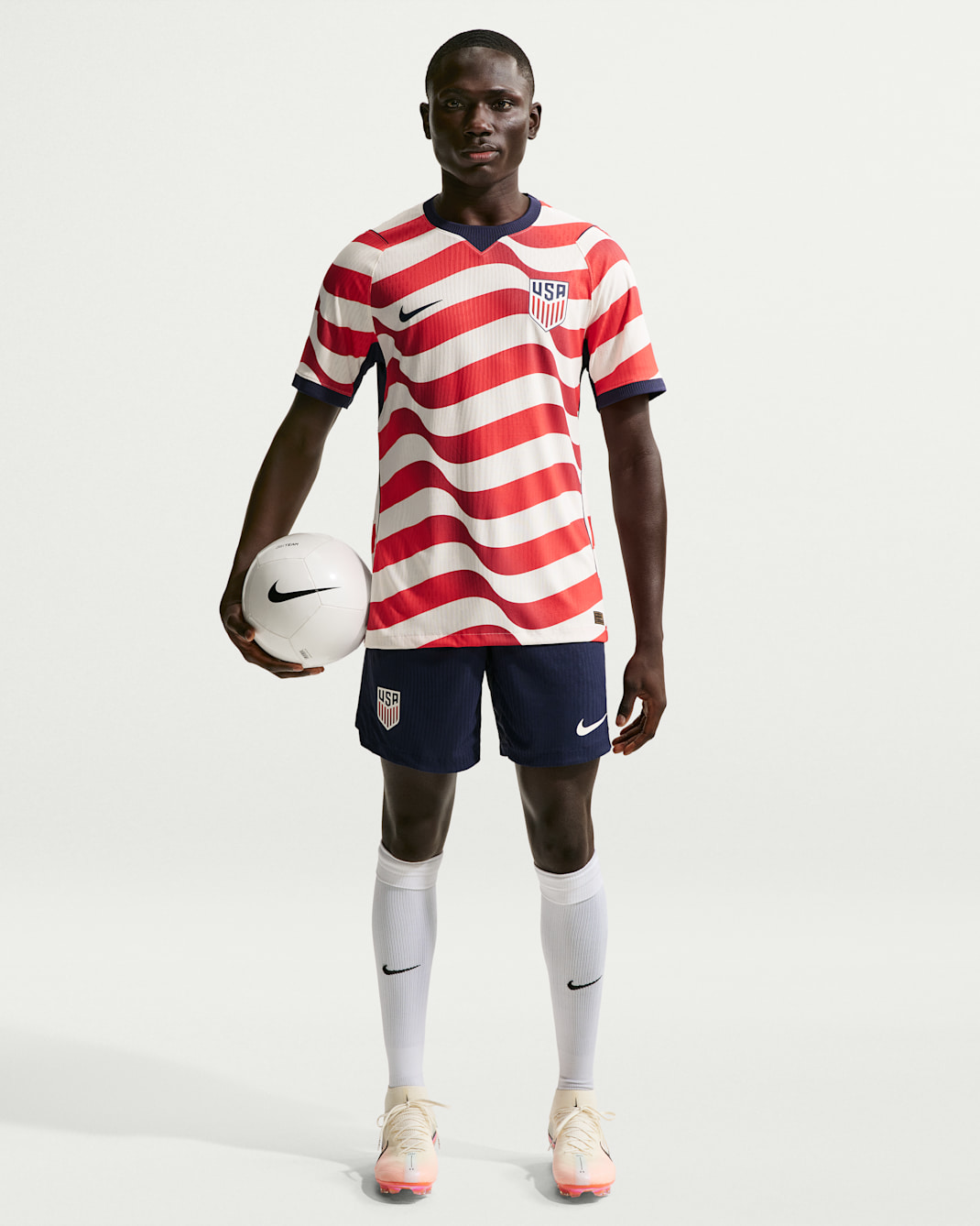 Alternative view of Áo Nike USMNT 2026 Match Home 'Sail' IB5183-133