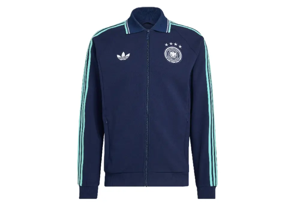 Áo Adidas Anthem Away Jacket for the German National Team 'Collegiate Navy' JZ9336
