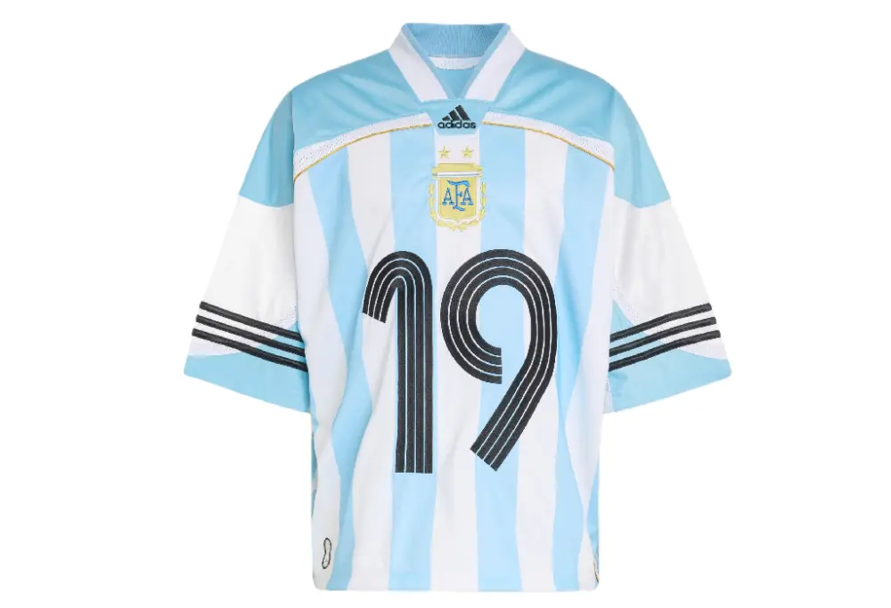 Áo Adidas Argentina National Team Bringback Remixed 'Clear Blue' KD5982