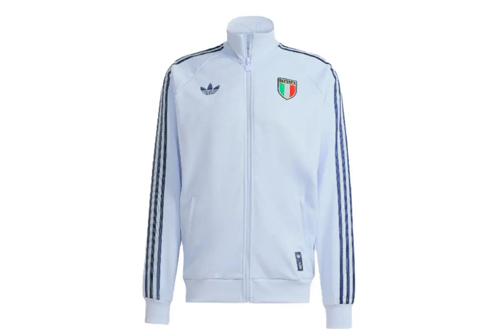 Áo Adidas FIGC Italy OG Track Top 'Aeroblue' JY9630