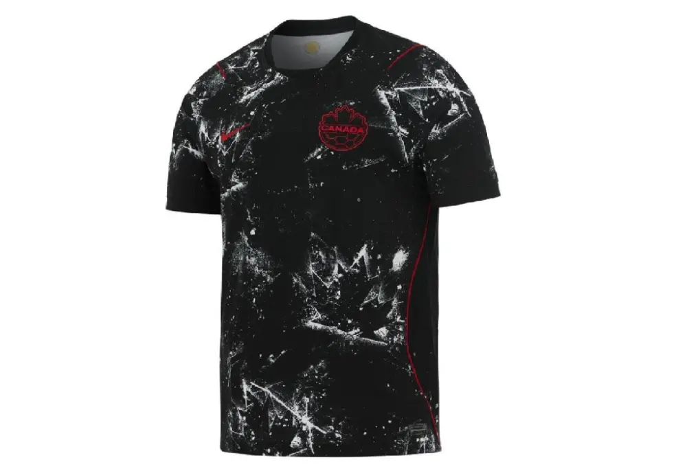 Áo Nike Canada Dri-FIT Football Replica Shirt Away 'Black' IV0326-010
