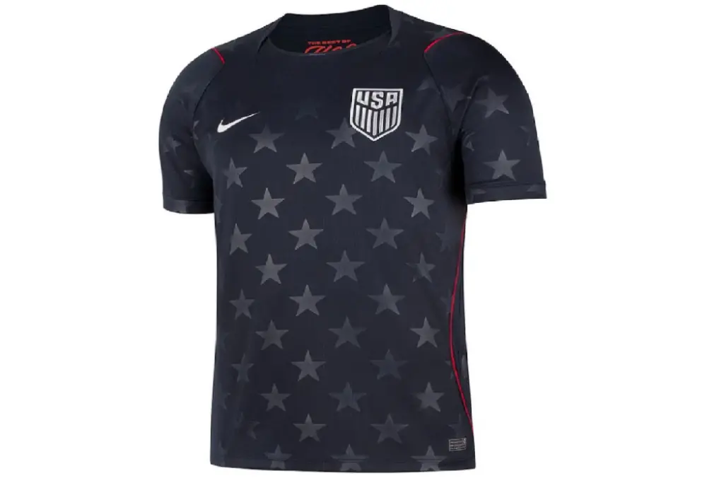 Áo Nike United States National Soccer Team Visiting 2026 Stadium 'Dark Obsidian' IB5395-475