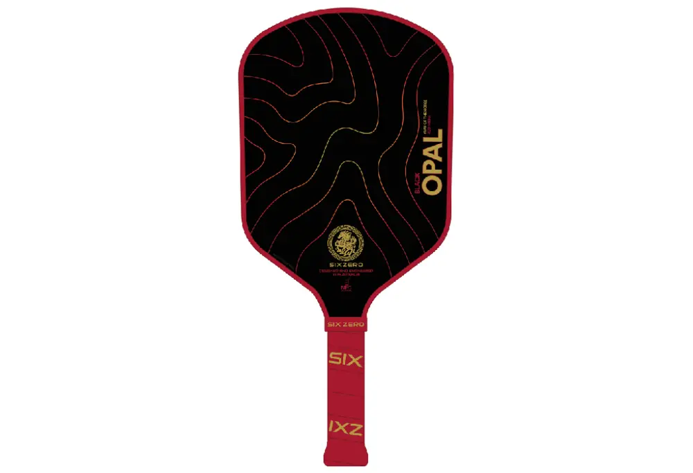 Vợt Pickleball Six Zero Black Opal Year Of Horse ‘Red’