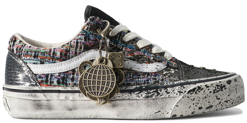 Giày Vans Premium Old Skool ‘Charms Black Grey’ VN000D9VDE2