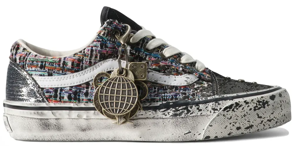 Giày Vans Premium Old Skool ‘Charms Black Grey’ VN000D9VDE2