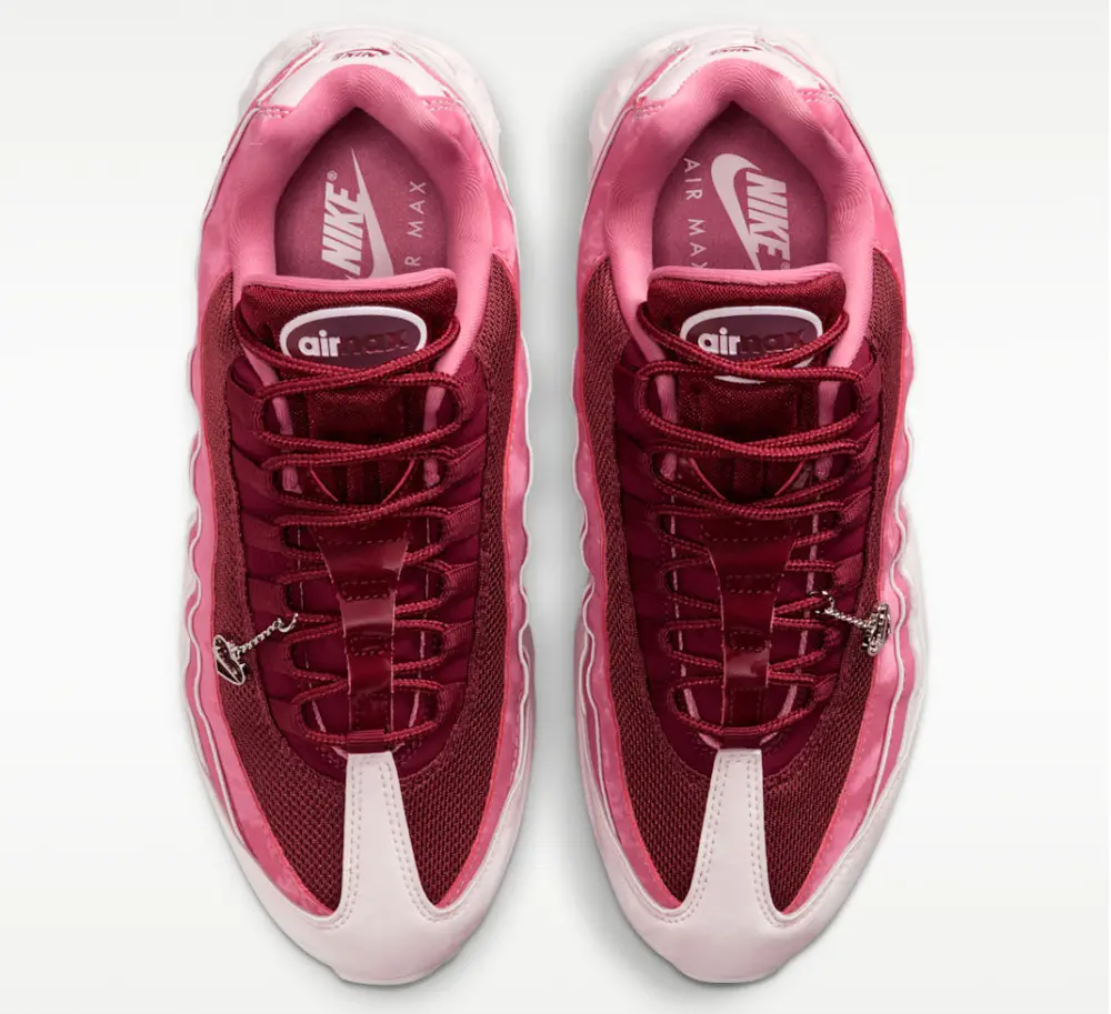 Alternative view of Giày Nike Air Max 95 Big Bubble Valentine’s Day ‘Pearl Pink’ IB8155-600