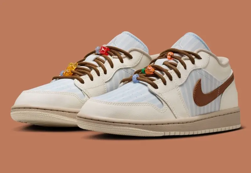 Giày Nike Air Jordan 1 Low 'Beige' IR7553-422 - Ảnh 6
