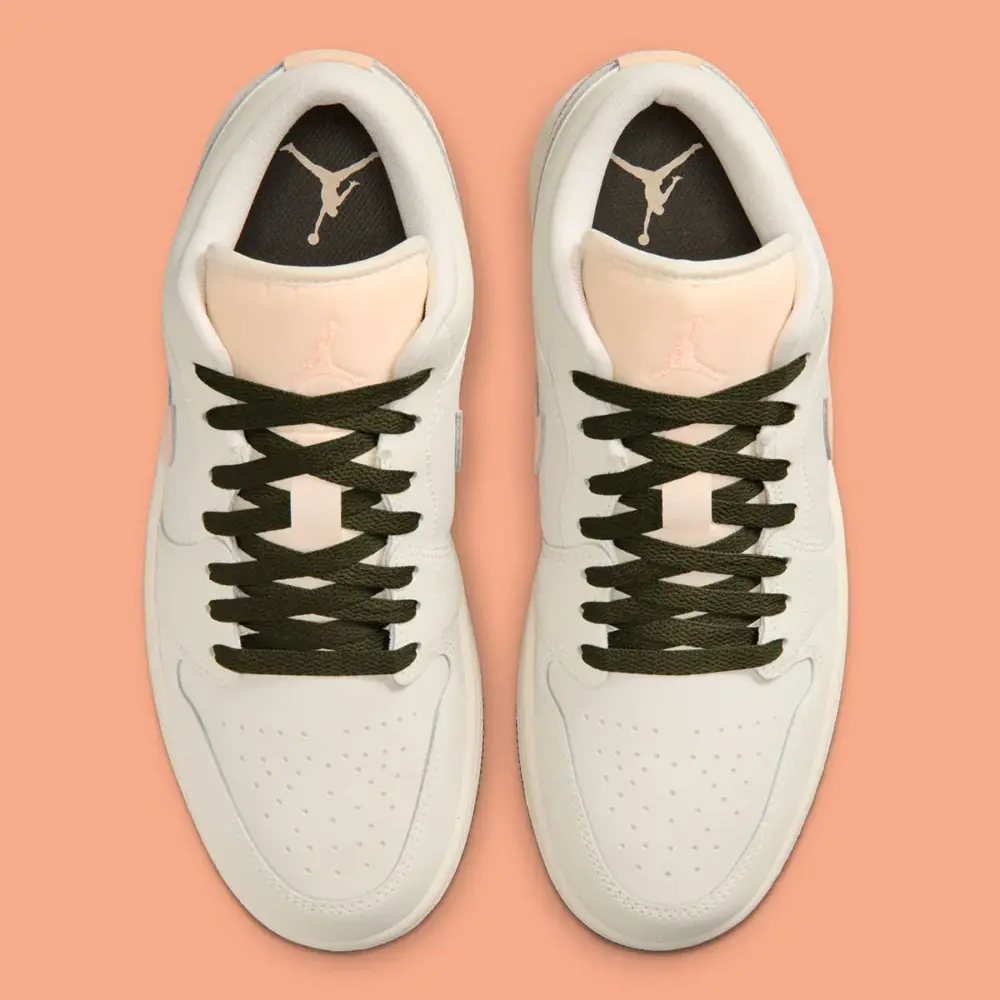 Alternative view of Giày Nike Air Jordan 1 Low 'Sail' DC0774-111