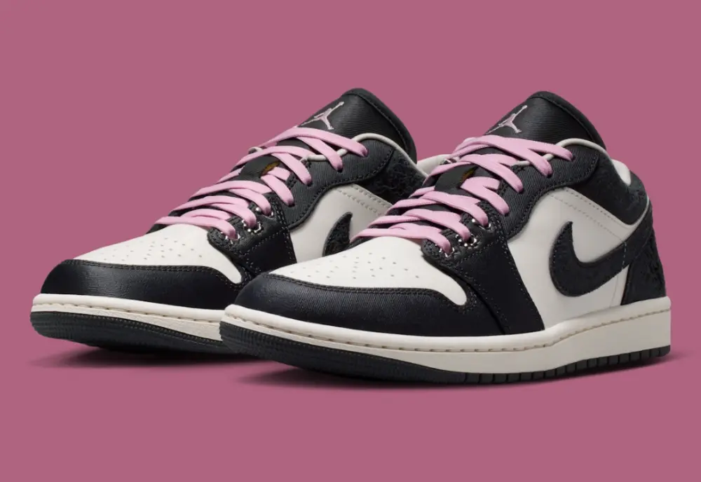 Giày Nike Air Jordan 1 Low SE ‘Iced Carmine’ II0595-001 - Ảnh 4