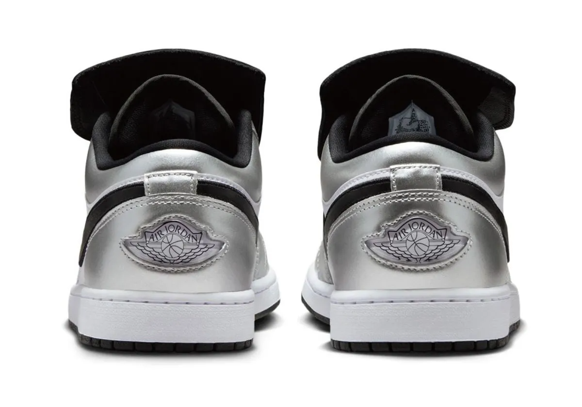 Giày Nike Air Jordan 1 Low SE 'Silver' IR2278-100 - Ảnh 5