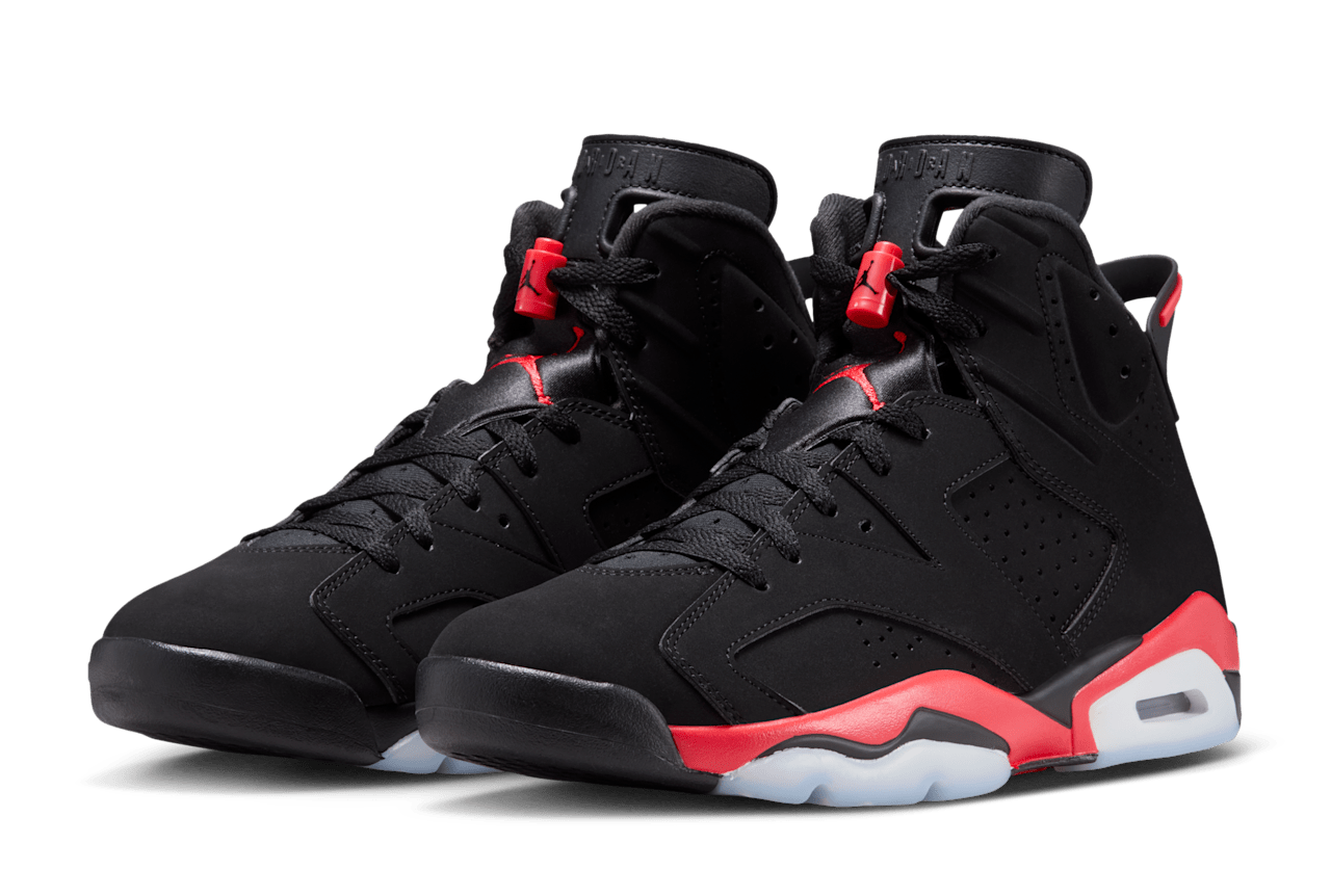 Giày Nike Air Jordan 6 Retro ‘Infrared Salesman’ CT8529-001 - Ảnh 4