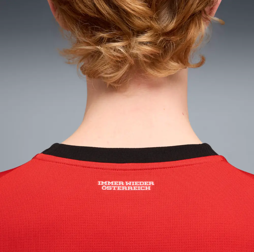 Áo Puma Austria Home Soccer Jersey 'Red' 783200-01 - Ảnh 3