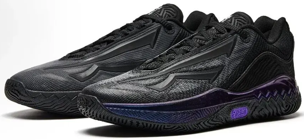 Alternative view of Giày Anta Kai Speed 2 ‘Triple Black’ 912541114S-1