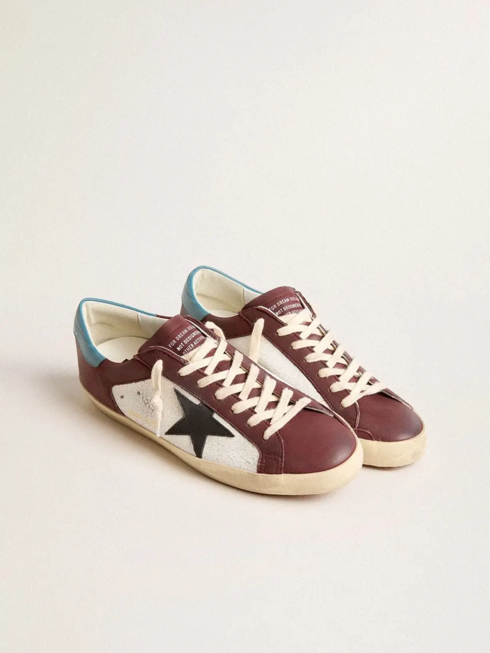 Giày Golden Goose Super-Star 'Burgundy' GMF00103-F006207-82716 - Ảnh 4