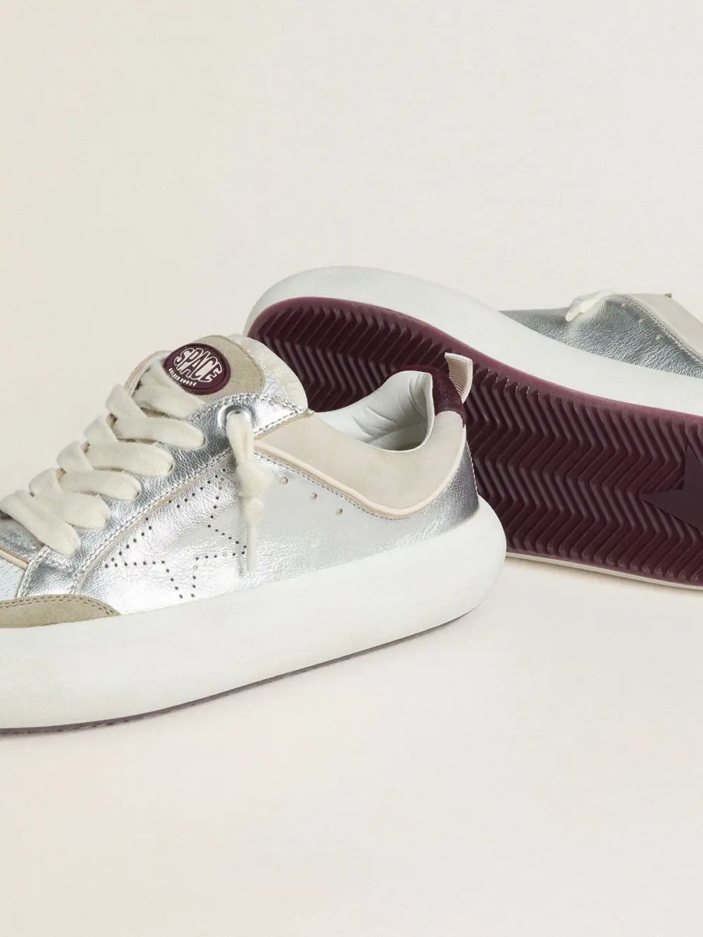 Giày Golden Goose Space-Star Cube 'Gray' GWF00807-F007976-70341 - Ảnh 3