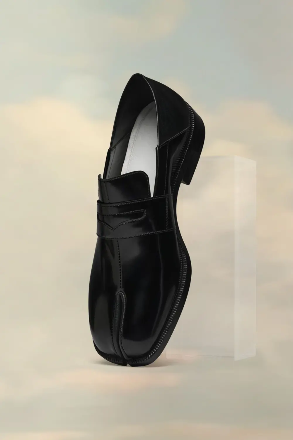 Giày Maison Margiela Tabi Moccasins 'Black' S39WR0021P2820T8013 - Ảnh 2