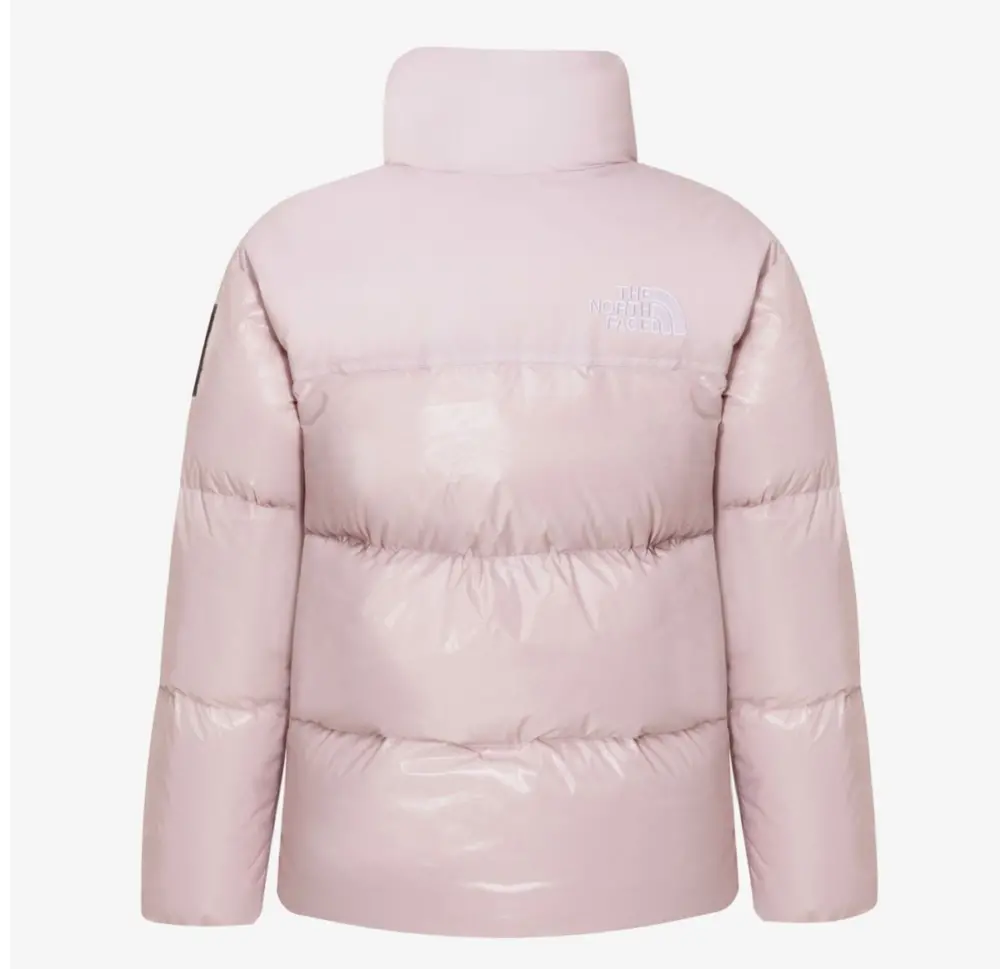 Áo The North Face Label Novelty Nuptse Down ‘Light Pink’ NJ1DQ96J - Ảnh 3