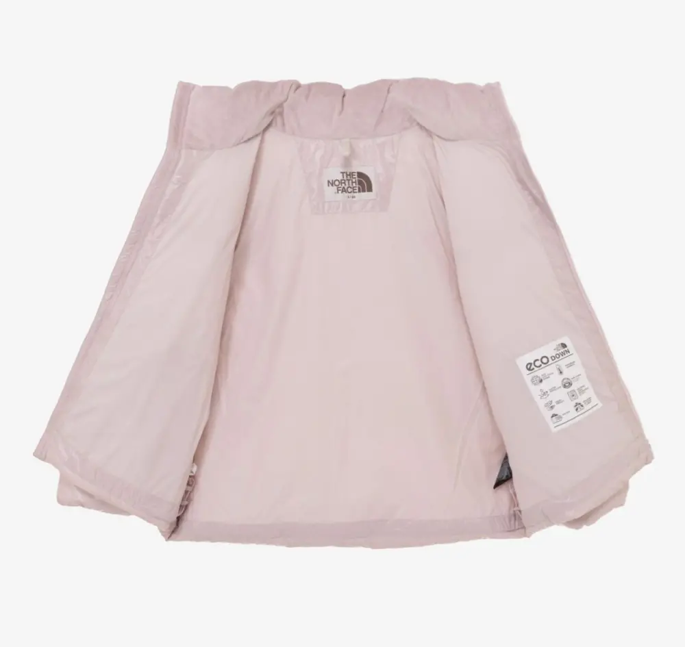 Áo The North Face Label Novelty Nuptse Down ‘Light Pink’ NJ1DQ96J - Ảnh 4