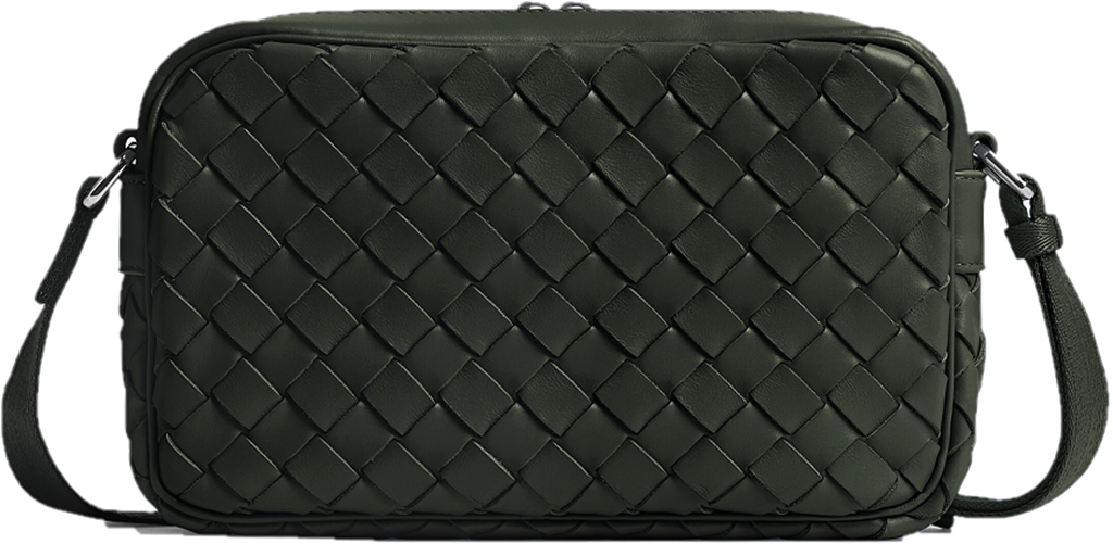 Túi Bottega Veneta Small Intrecciato Camera ‘Dark Green’ 710048V2E423009